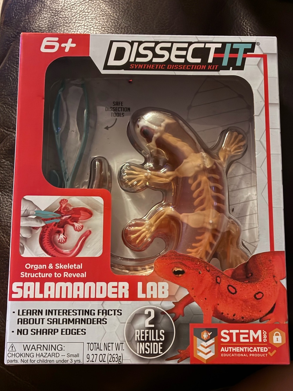 stem DissectIT Salamander Lab Kit - Red, Brown, Yellow